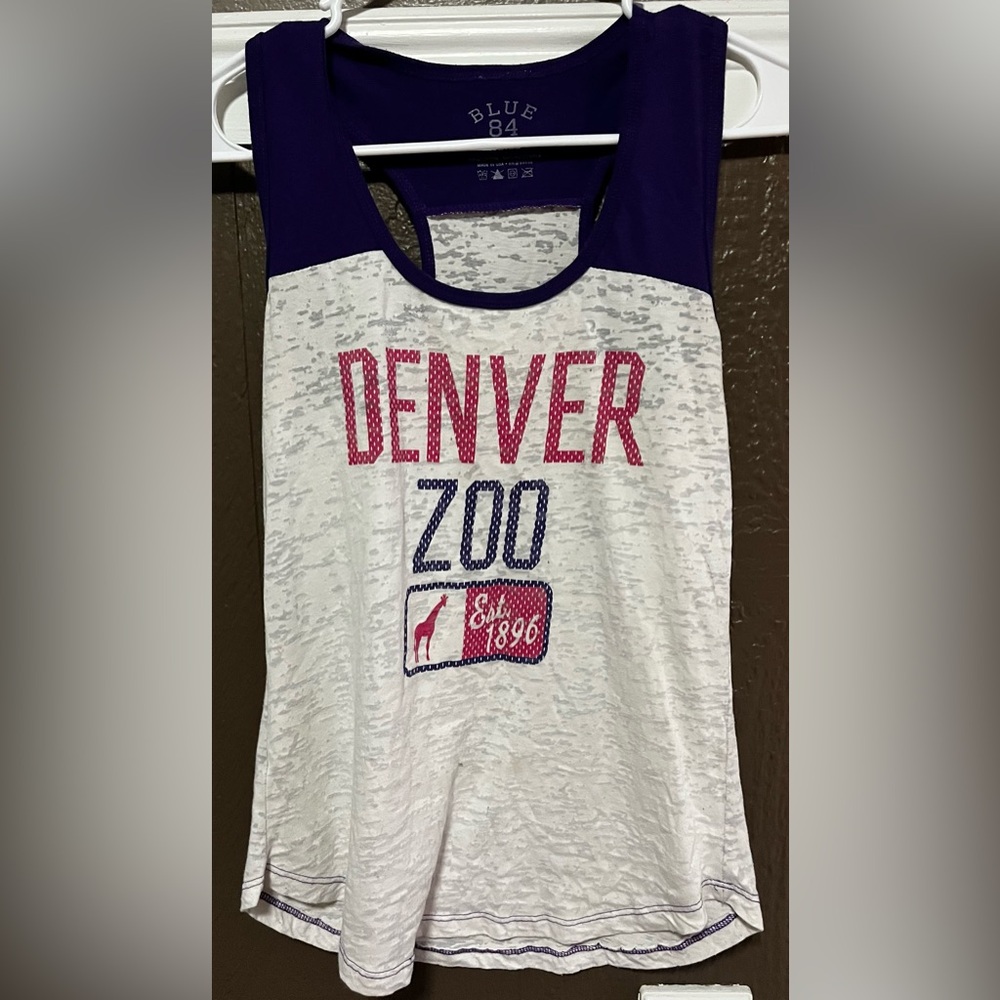 Blue 84 Purple Tank Top